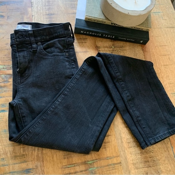 Madewell Alley Straight Jeans in Black Frost Size 24 - Picture 15 of 15